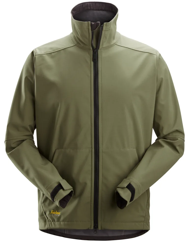 Snickers Workwear 1205 Softshelljacka khakigrön 3XL