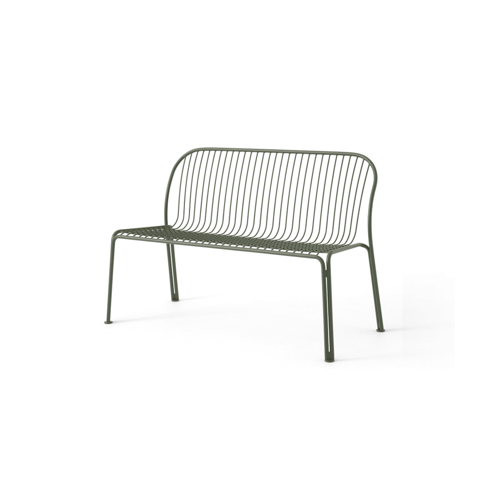 Thorvald SC111 bänk, Bronze green, 129 cm
