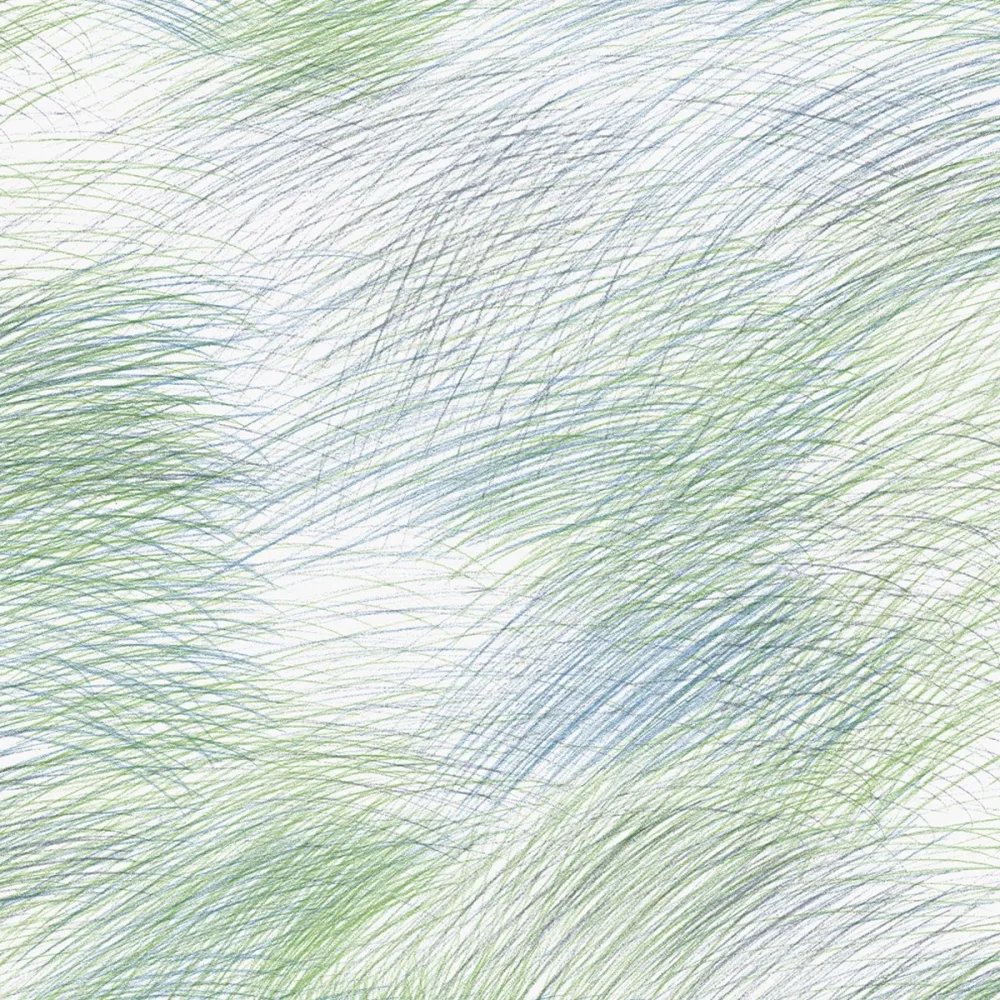 Marimekko 6 Lepo 25142 Blå Tapet - Midbec | Stuvbutiken
