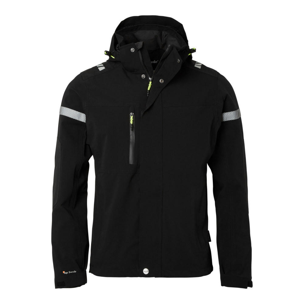 SKALJACKA TOP SWEDE STRECH 367 SVART 4XL