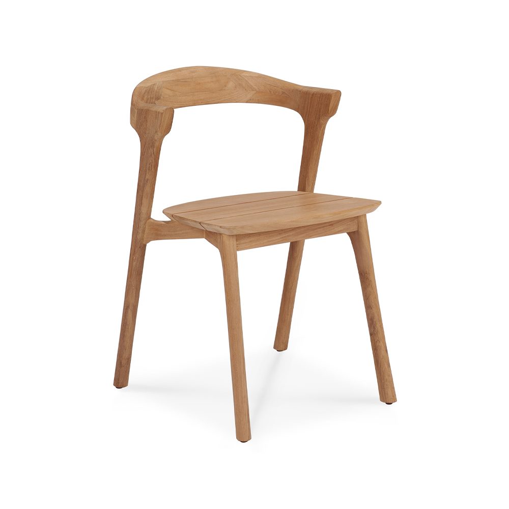 Bok outdoor stol, Obehandlad