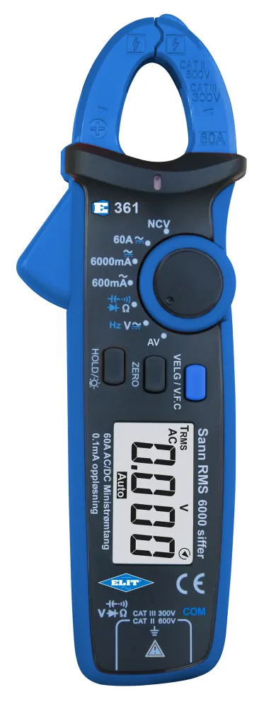 Marelco MINI 361 E361 Tångamperemeter