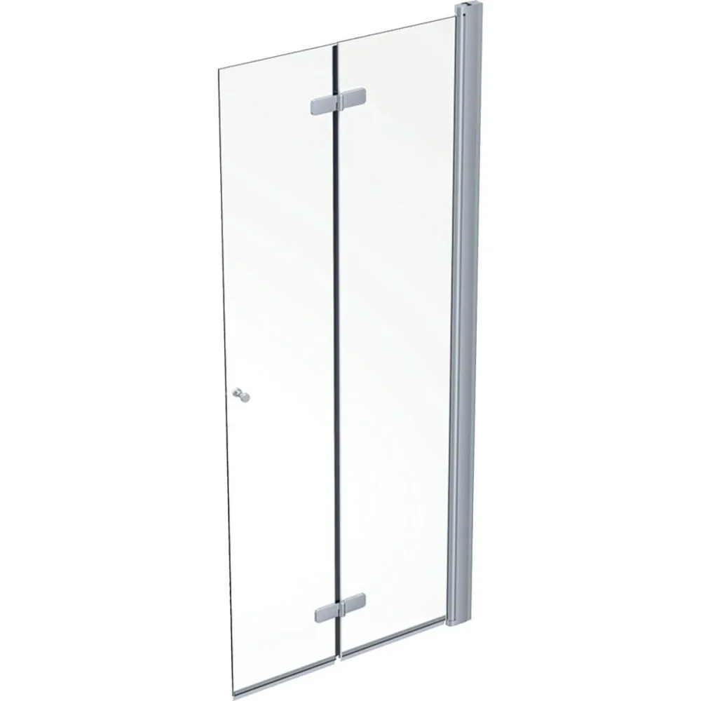 Contura Showerama Duschdörr silver/klarglas, höger 90 cm