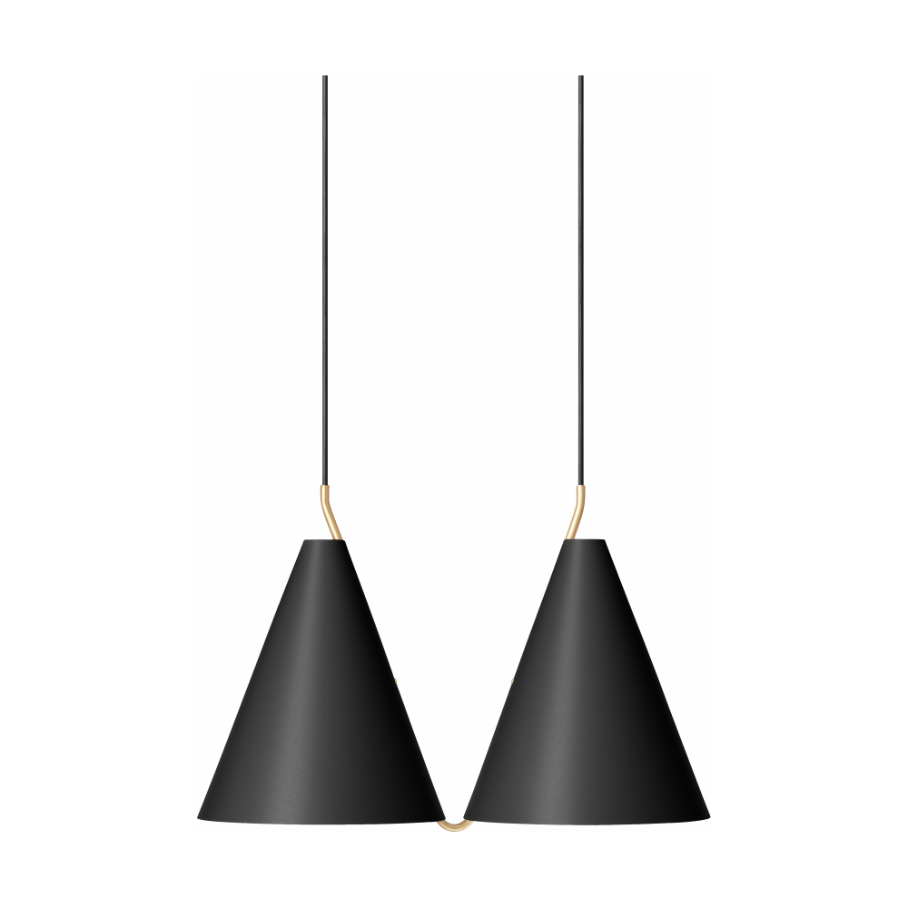 Mosaik II Side by Side 250 pendel, Black