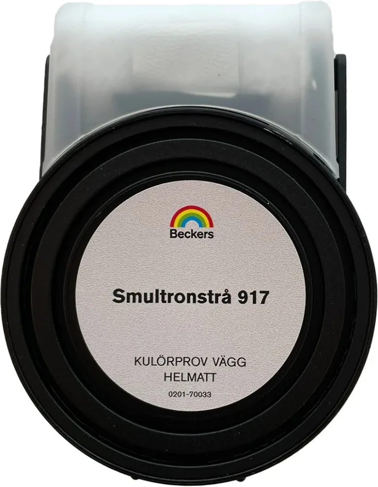 Beckers Kulörprov Helmatt 55ml Smultronstrå 917 0,055 L Smultronstrå 917