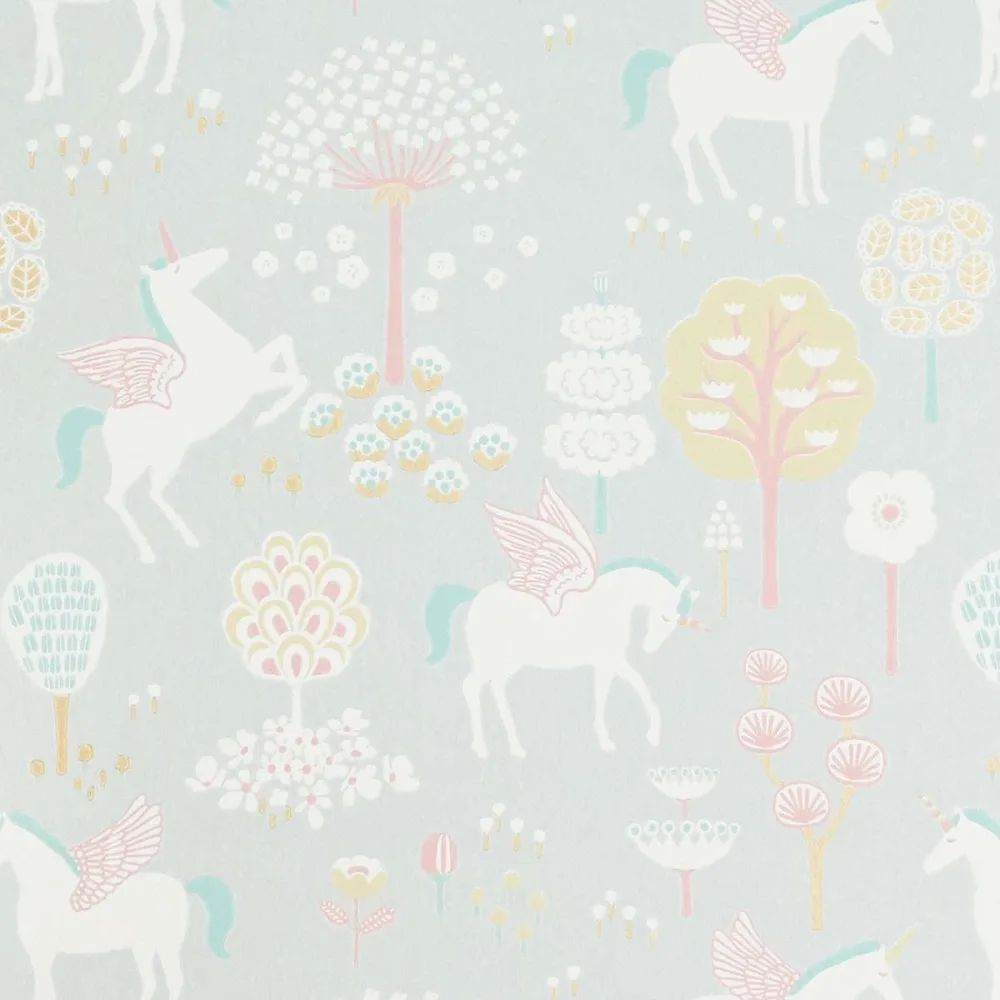 Treasure For Every Little Nook True Unicorns 116-01 Grå Tapet | Stuvbutiken - Bild 2