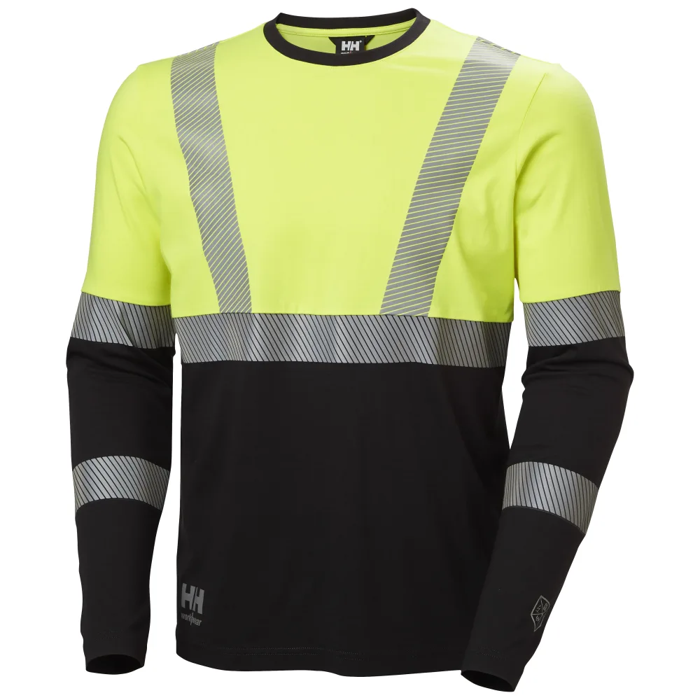 Helly Hansen Workwear Fyre 79298 T-shirt gul/mörkgrå 2XL