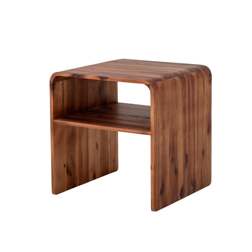 Hassel sidobord akacia, Brun
