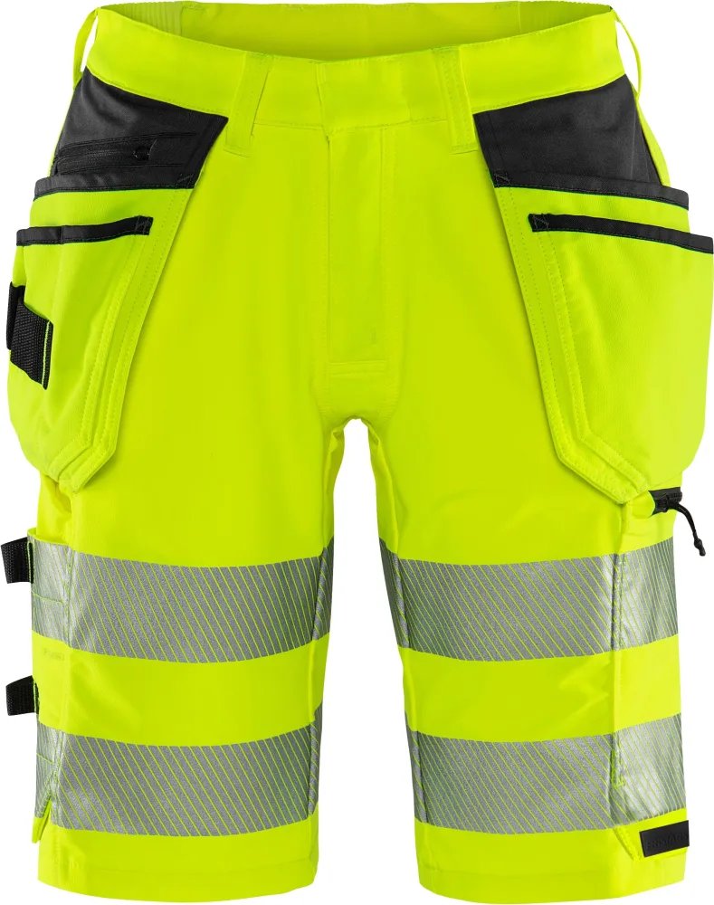 Fristads 2646 GSTP Shorts varsel, gul/svart C58
