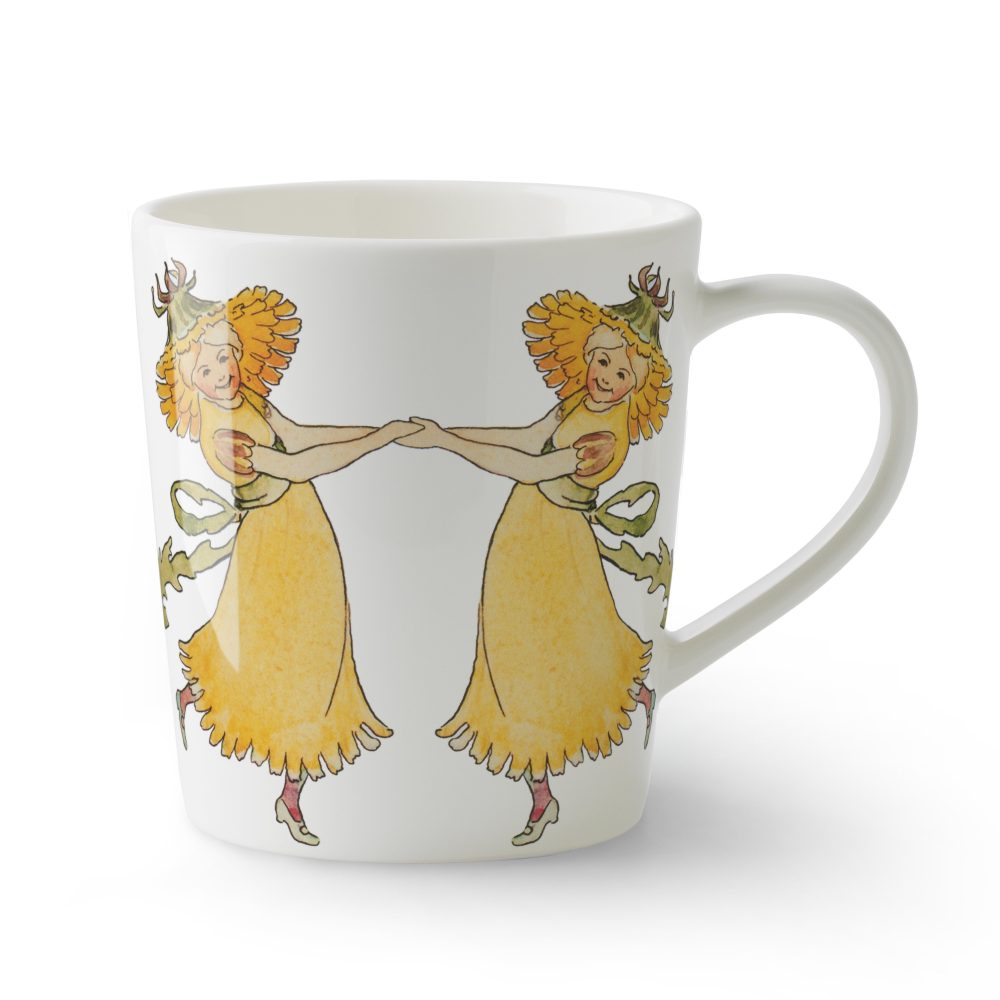 Maskrosor mugg med öra, 40 cl