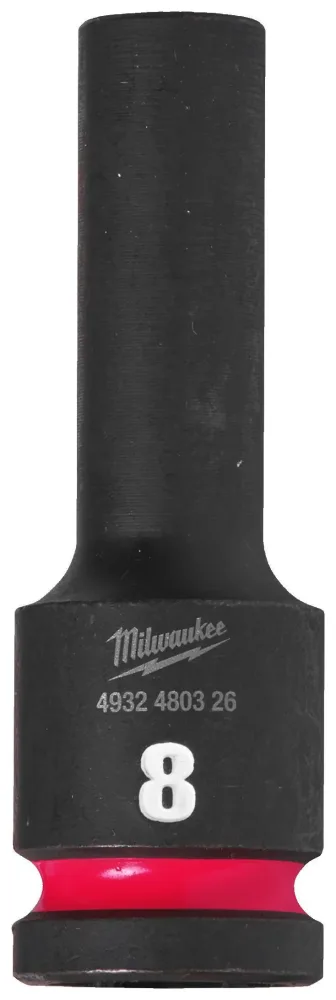 Milwaukee Shockwave Impact Duty Krafthylsa 1/2" fyrkant, djup 29 mm