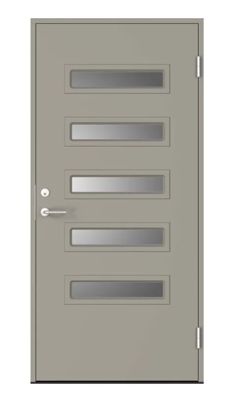 Swedoor C7050 Ytterdörr mörkgrå (S 7000-N) 888x2080 mm