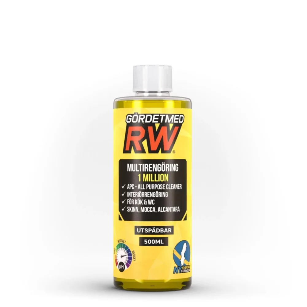 Rengöringsmedel Multirengöring 1 Million 500ml | Stuvbutiken