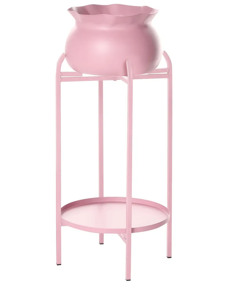 Växtställ MOKUREN 25 cm Metall Rosa