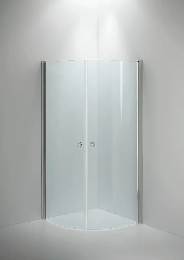 INR Linc Niagara Duschhörna blank klarglas 900x900 mm