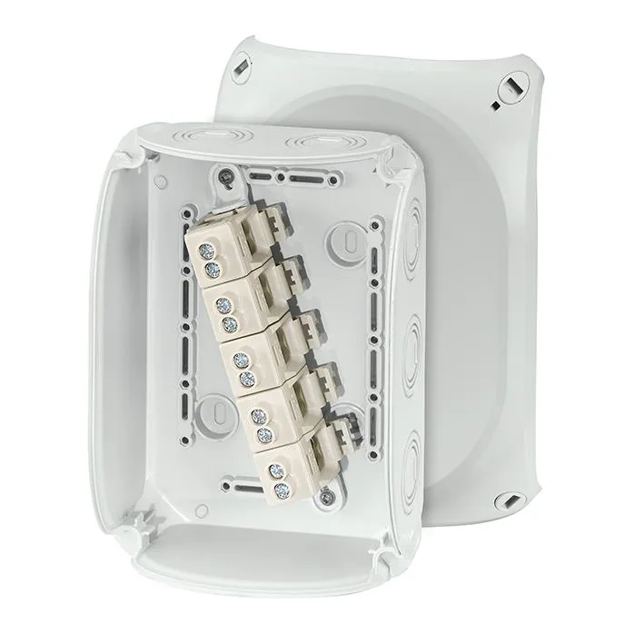 Hensel KF 1010 G Kopplingsdosa grå, IP66, glasfiber, 10 mm² 130x180 mm
