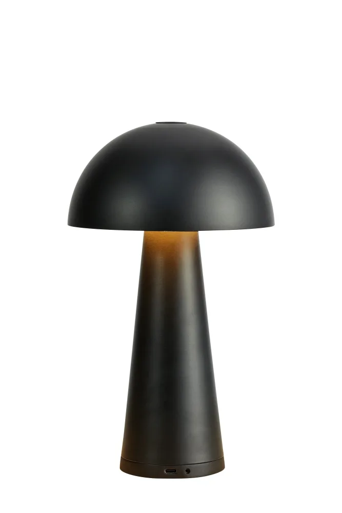 Markslöjd Fungi 108655 Bordslampa Mattsvart