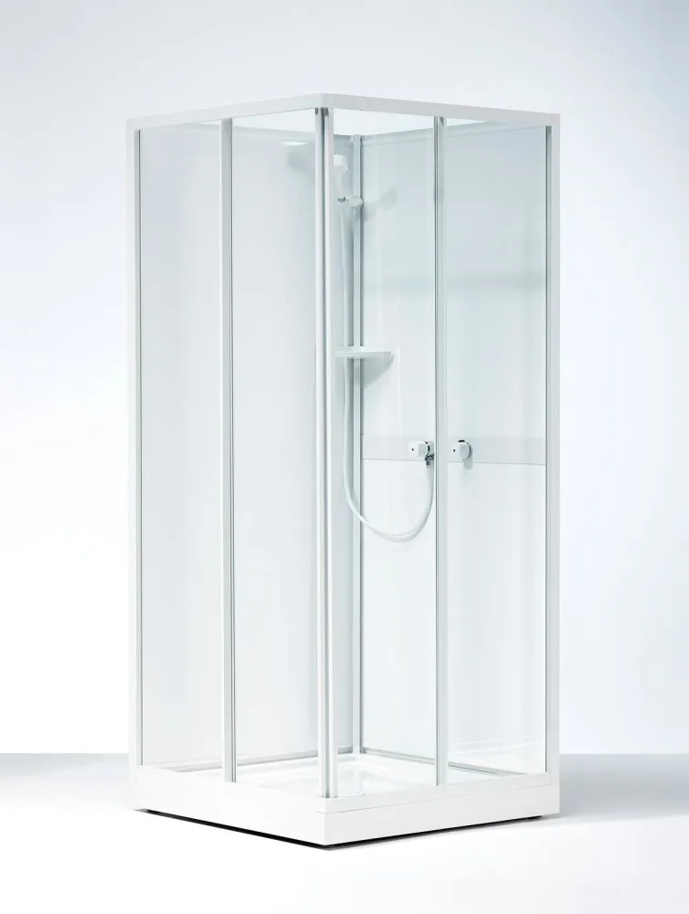 Contura Next NKH 88 VS Duschkabin styrén 800 x 800 mm