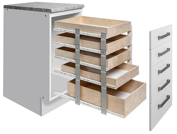 Chefline Flexi Lådhurtssystem 5 lådor