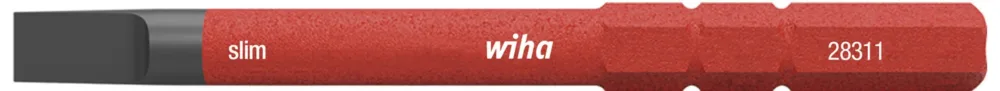 Wiha slimBit 34582 Bits spår, 75 mm, 1000 V 6,5x75 mm