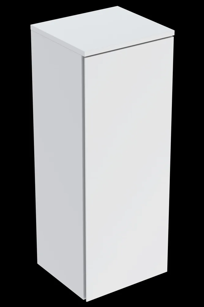 Ifö Sense Modern Högskåp mellanhögt, med en dörr, 85 cm Sandgrå