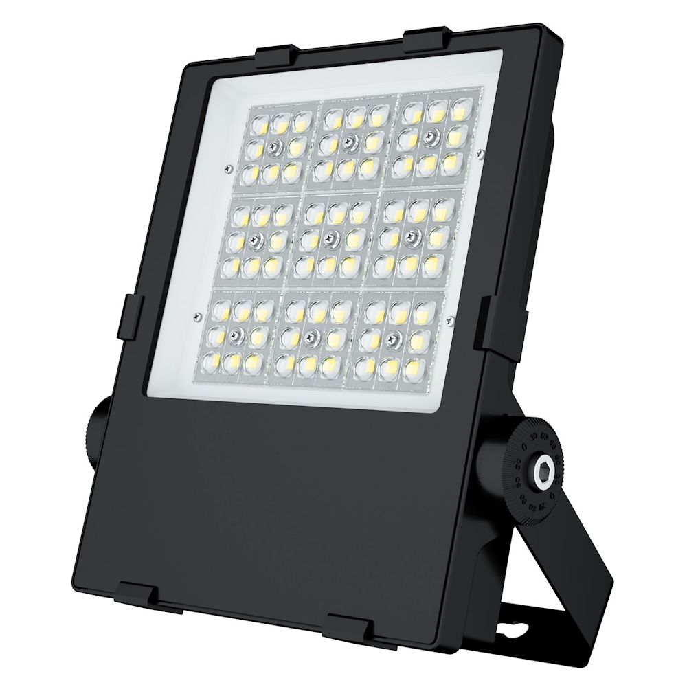 Strålkastare Areal 150W 220-240V 4000K 25500lm IP66 Svart Malmbergs 9977405